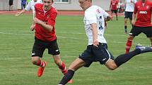 V utkání 3. kola Moravskoslezské ligy (MSFL) porazili fotbalisté MFK Vyškov FK Hodonín 7:4.