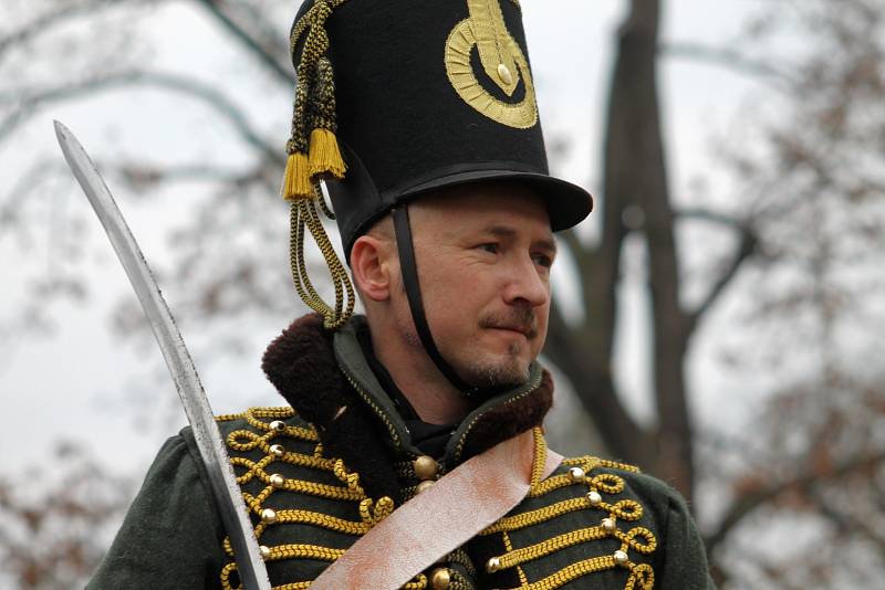 Slavkovští znovu připomněli rok 1805, kdy francouzské jednotky pod vedením císaře Napoleona porazily tehdejší kontinentální velmoci Rakousko a Rusko.