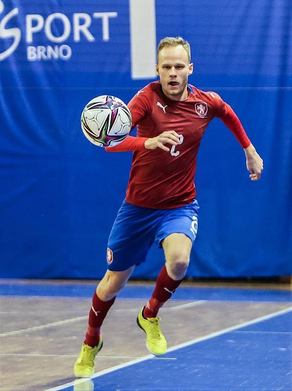 Kapitán futsalové Slavie Praha Jan Homola je od loňska v seznamu střelců české reprezentace.