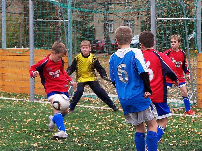 U základní školy 710 v Bučovicích bylo otevřeno minihřiště s umělým trávníkem.