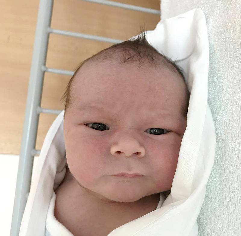 Jakub Gottwald, 51 cm, 4 150 g, 18. dubna 2018, Vyškov, Nemocnice Vyškov