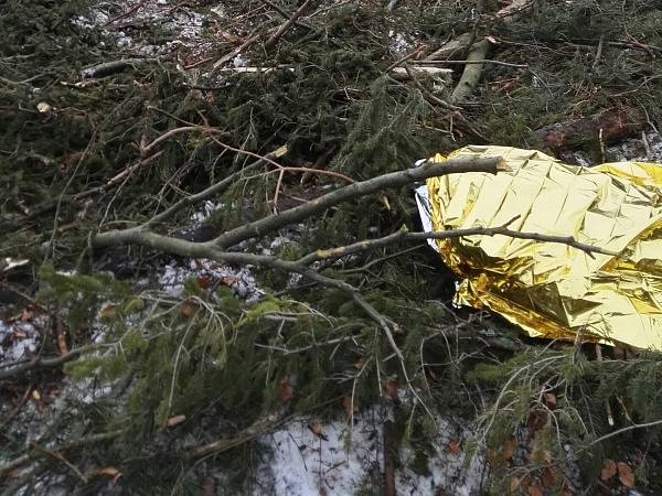 Tragicky skončila páteční práce dvou dělníků v hlubokých lesích v okolí Studnice na Vyškovsku. Klády je tam zavalily, jeden z nich nepřežil.