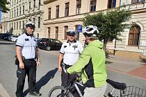 Kontroly dopravních policistů zacílily ve Vyškově na cyklisty.