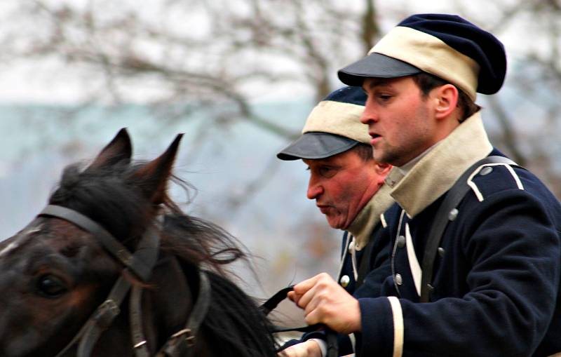 Slavkovští znovu připomněli rok 1805, kdy francouzské jednotky pod vedením císaře Napoleona porazily tehdejší kontinentální velmoci Rakousko a Rusko.