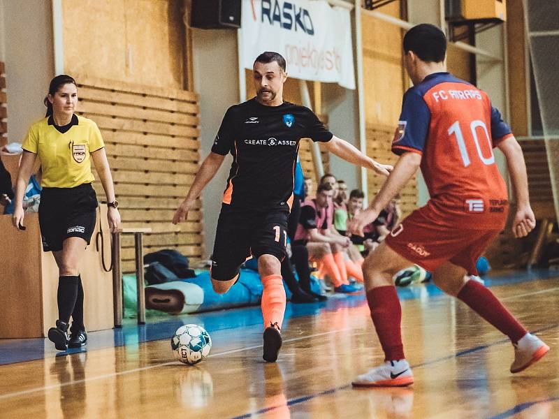 Nečekané drama nabídlo utkání II. ligy futsalistů Amor Kloboučky Vyškov - Atraps Modřice.