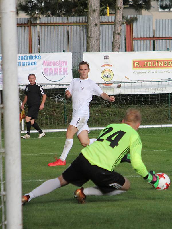 V posledním přípravném utkání na start podzimní části MSFL vyhráli fotbalisté MFK Vyškov v Brumově vysoko 6:0.