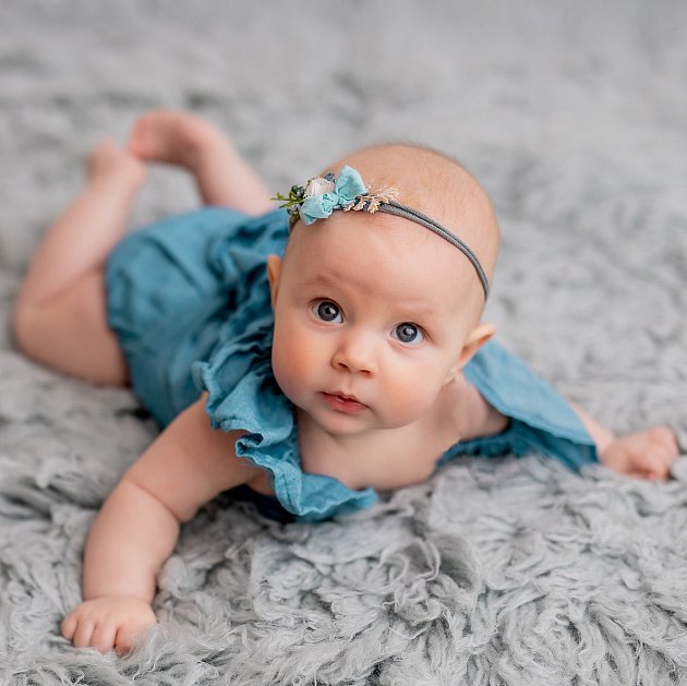 Fotografka Martina Spisarová nejraději fotí miminka stará maximálně čtrnáct dní.