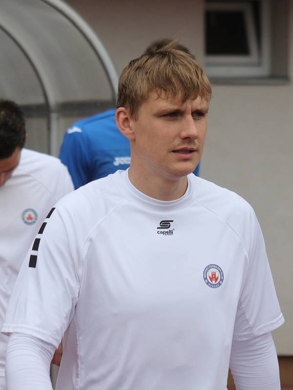 Jan Krejčí, obránce MFK Vyškov, Moravskoslezská fotbalová liga.