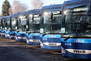 Nové autobusy Iveco pro ČD Bus.