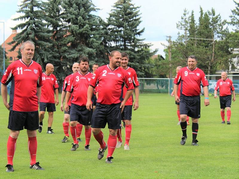 Oslavy 90+1 založení fotbalu v Křenovicích.