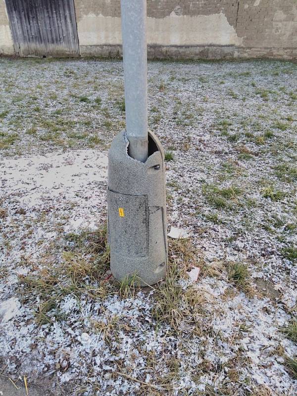 Městské služby Rousínov upozornily na rostoucí vandalismus.