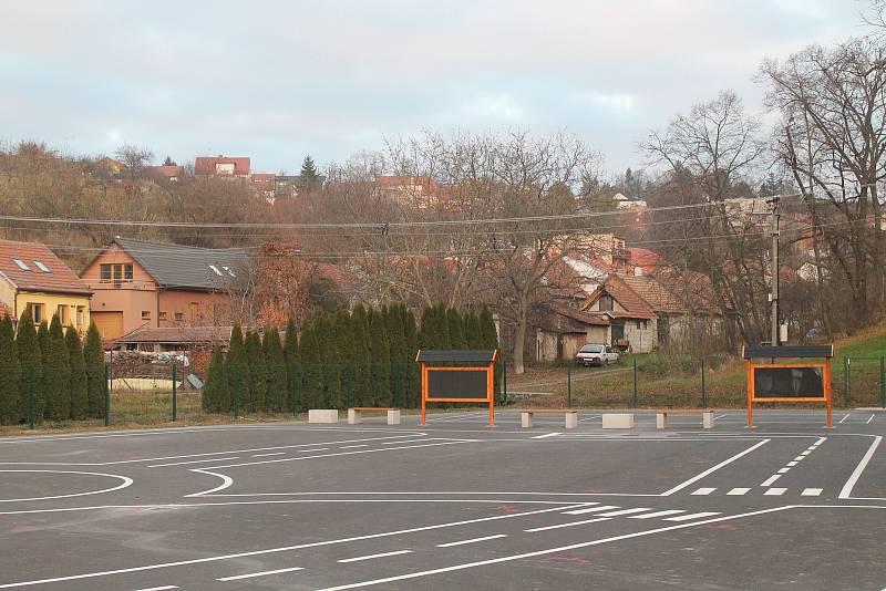 Dopravní hřiště v Kobeřicích u Brna.