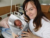 Prvním miminkem ve vyškovské nemocnici byl v roce 2023 chlapec Matyáš