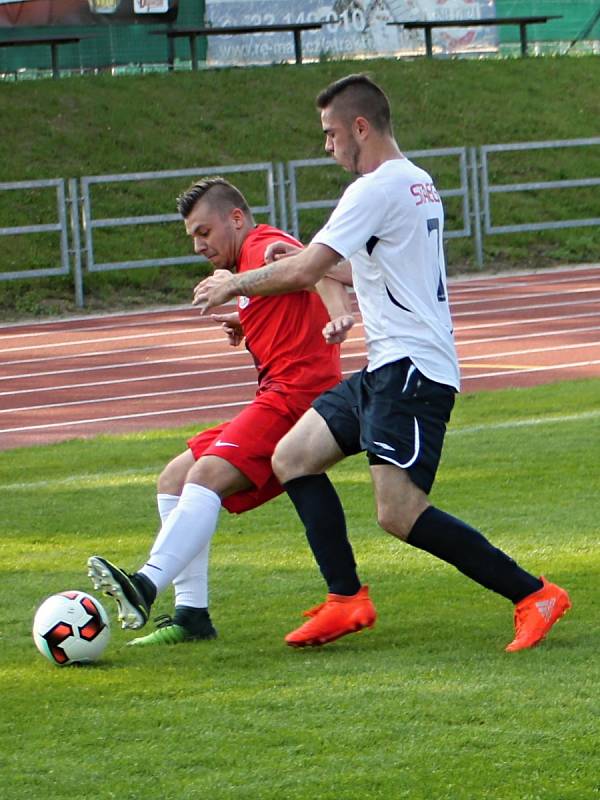 V utkání Moravskoslezské ligy remizovali fotbalisté MFK Vyškov s FK Blansko 0:0.