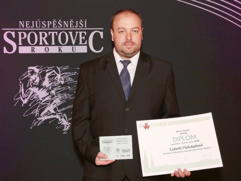 Představitelé města Vyškova předali diplomy a ceny nejlepším sportovcům města v roce 2020.