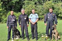 Psovodi se služebními psy specialisty na vyhledávání výbušnin a omamných a psychotropních látek se utkali na Policejním mistrovství České republiky.