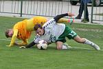 V utkání krajského přeboru prohráli fotbalisté Tatranu Rousínov doma s Moravskou Slavií Brno 0:1.