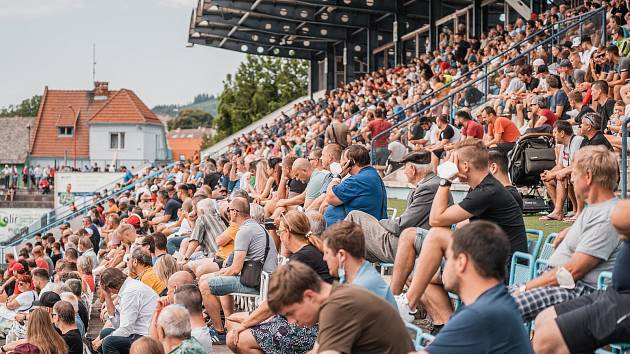 Finále krajského fotbalového poháru se bude hrát na stadionu v Drnovicích.