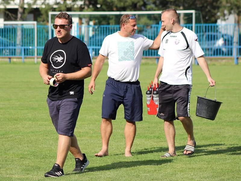 Trochu převapivým podzimním mistrem okresního přeboru jsou fotbalisté SK Křenovice.