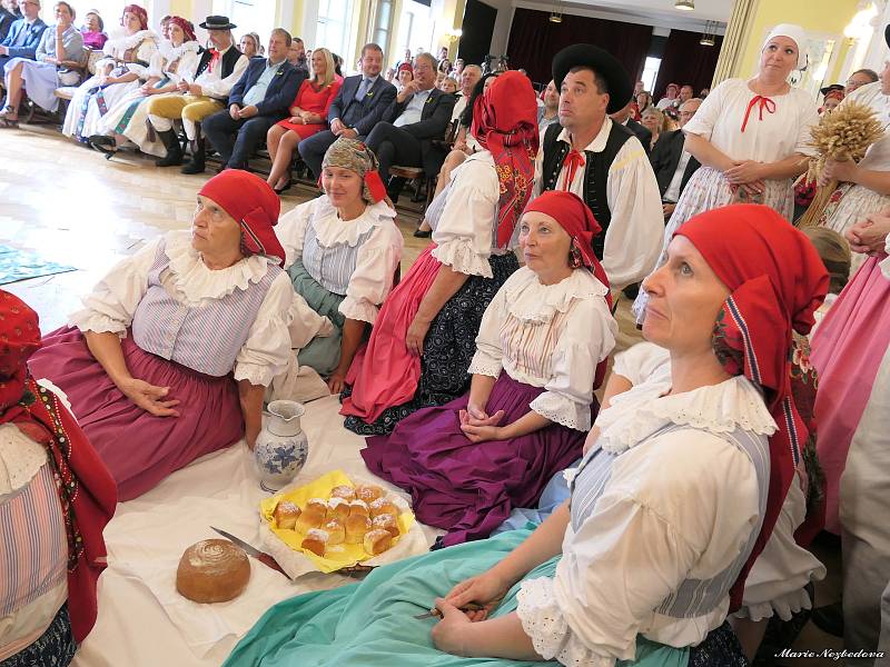 Jihomoravské dožínky se ve Vyškově konaly znovu po čtrnácti letech.