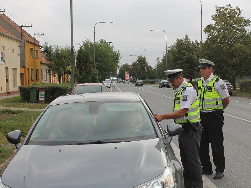 Vyškovští policisté kontrolovali řidiče, zda před jízdou nepili alkohol.