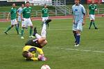 V předehrávaném utkání moravskoslezské fotbalové divize remizoval MFK Vyškov s Dostou Bystrc-Kníničky 0:0.