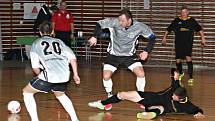 Ve vyškovském městském derby futsalové divize se Lazor-Domus a Pivovar rozešly smírně po remíze 6:6.