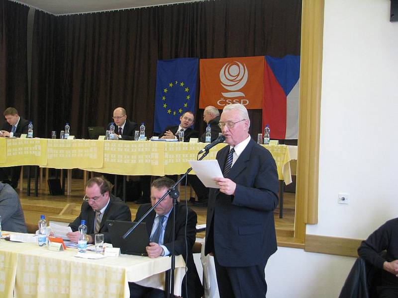 Pustiměřská krajská konference ČSSD