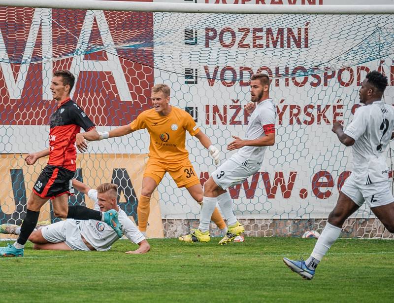 Filip Štěpánek, kapitán fotbalistů MFK Vyškov.