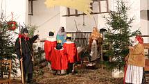 Stodola Hanáckého statku ve Vyškově připomněla tradiční akcí návštěvníkům zvyky a tradice v době adventu Součástí byl i jarmark.