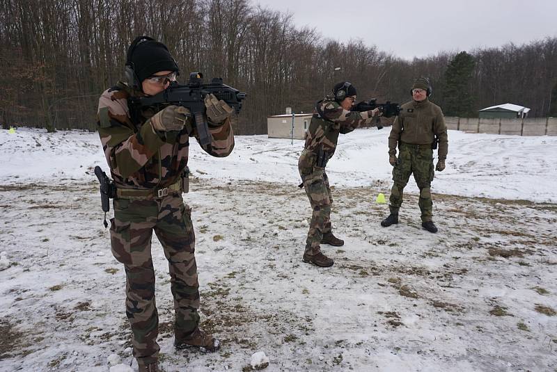 Kadeti z Francie vyrazili do Vyškova už počtvrté. Foto: nadpraporčík Jaroslav Losenický