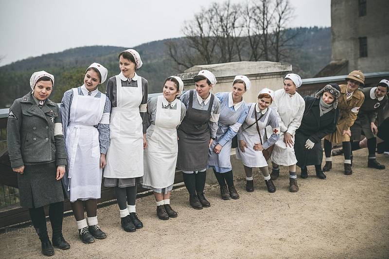 Vzpomínková akce na hradě Veveří z roku 2019.