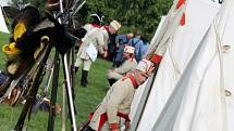 Nejen umění vojáků, kteří se utkali v bitvě, ale také rozmanité uniformy mohli obdivovat návštěvníci sobotních Napoleonských her. Komu připadalo, že kostýmů je k vidění málo, mohl zavítat do zámku na speciální prohlídku.