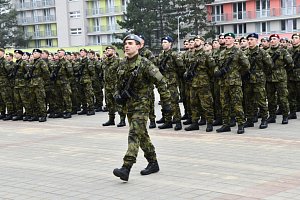 V pátek 8. března 2024 se u Velitelství výcviku‑Vojenské akademie ve Vyškově uskutečnila letošní první slavnostní vojenská přísaha.