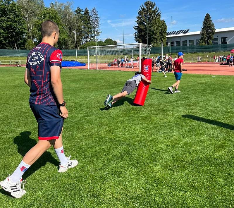 Stanoviště nabídl také JIMI Rugby Club Vyškov.