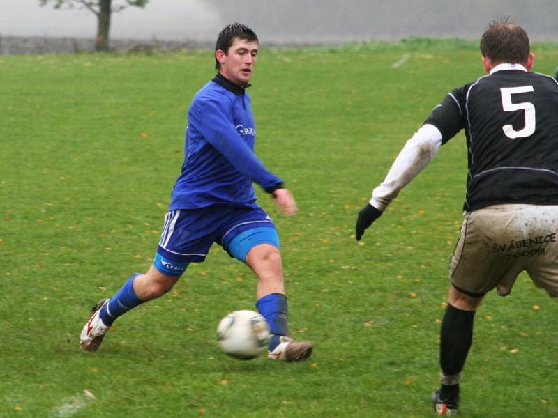 V okresním derby fotbalové A skupiny I.B třídy prohrály Švábenice s Bohdalicemi 1:4.