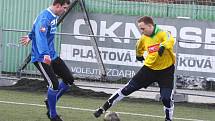 V dohrávce hlavní skupiny zimního turnaje v Líšni remizoval MFK Vyškov s Olympií Ráječko 0:0.