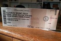 Lístky na první ročník Slavkov music festu můžou lidé kupovat v informačním centru.
