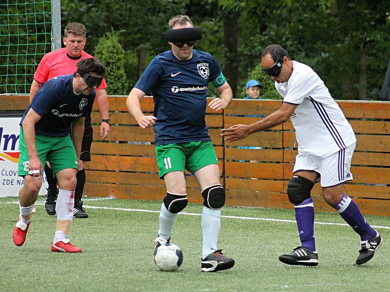 Blind Football Cup Bučovice, snímky z předchozího ročníku.