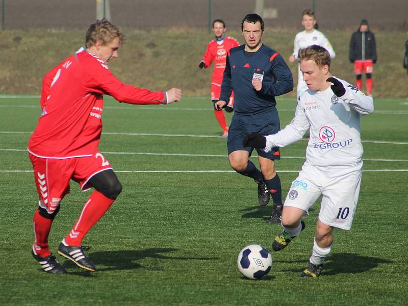 Fotbalisté MFK Vyškov porazili v zimní přípravě rezervu 1. FC Slovácko 2:1.