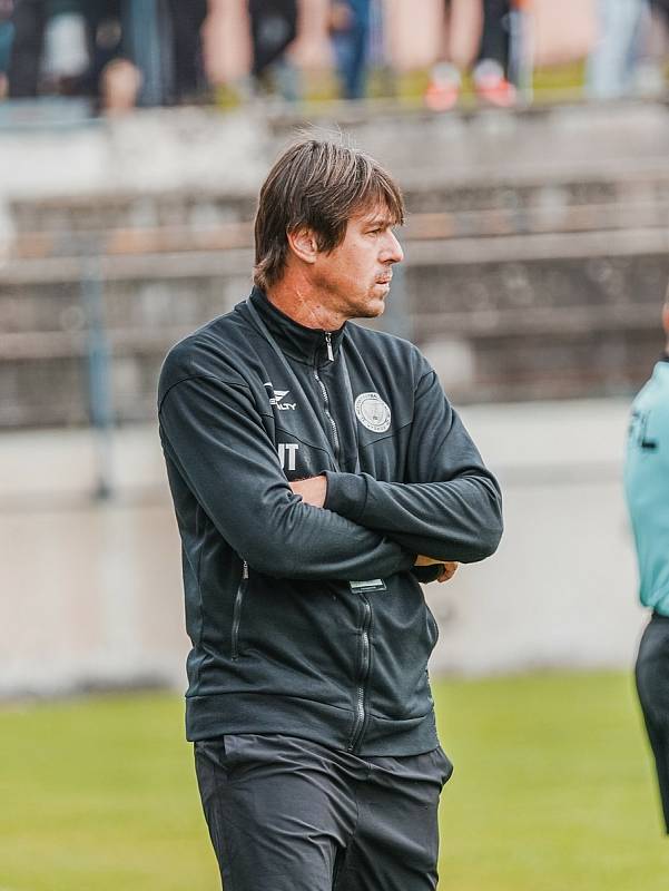 Trenér MFK Jan Trousil.