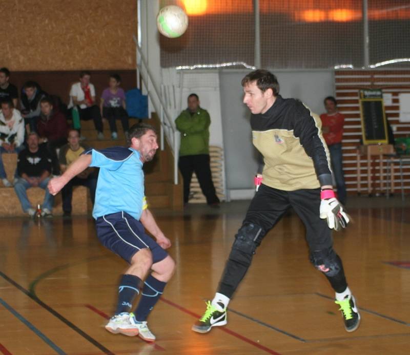 V jihomoravské futsalové divizi porazil Pivovar Vyškov doma Nasan Brno 6:3.