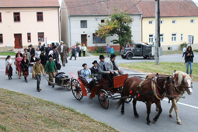 V Rychtářově si připomněli 70. výročí návratu obyvatel 33 obcí Drahanské vrchoviny, kteří byli za druhé světové války vystěhovaní.