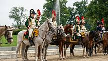 Sobota 15. srpna patřila ve Slavkově u Brna Napoleonským hrám, které připomněly narozeniny císaře Napoleona Bonaparta.