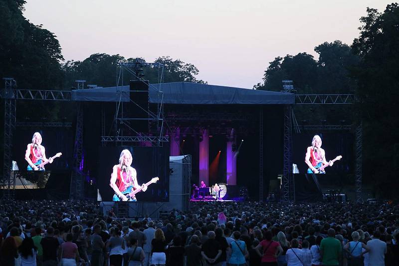 Koncert Deep Purple ve Slavkově u Brna v roce 2013.