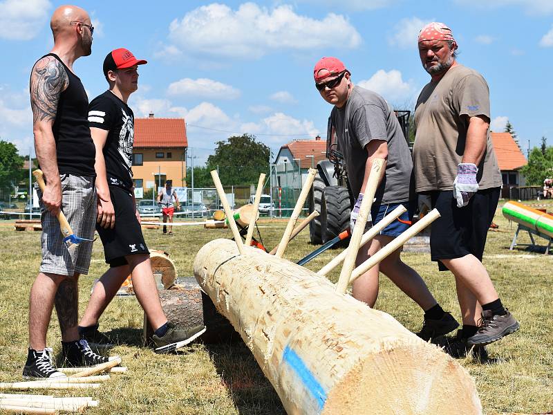 Lákavé pro diváky i samotné soutěžící. Takové byly sobotní závody dřevorubců, takzvaná Ruprechtovská pilka.