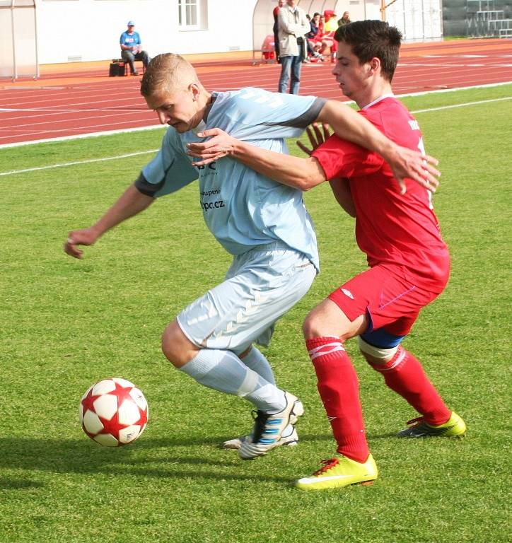 V dohrávce 18. kola divize D prohrál MFK Vyškov doma s HFK Třebíč 0:2.