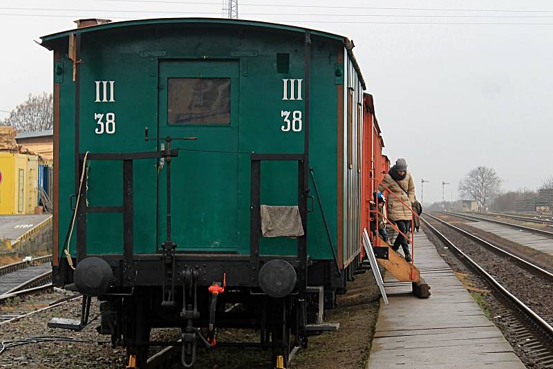 Také ve Slavkově představil Legiovlak příběh českých legionářů z první světové války.