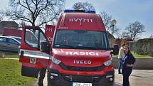 Nový hasičský vůz IVECO - SDH Kozlany