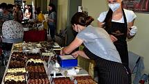 Uplynulý víkend byl ve znamení čokolády, v Kroměříži se konal třídenní Čokoládový trh.